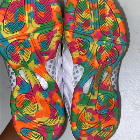 Nike Fruity Pebbles Little lil Posites in White - Picture 3 of 10
